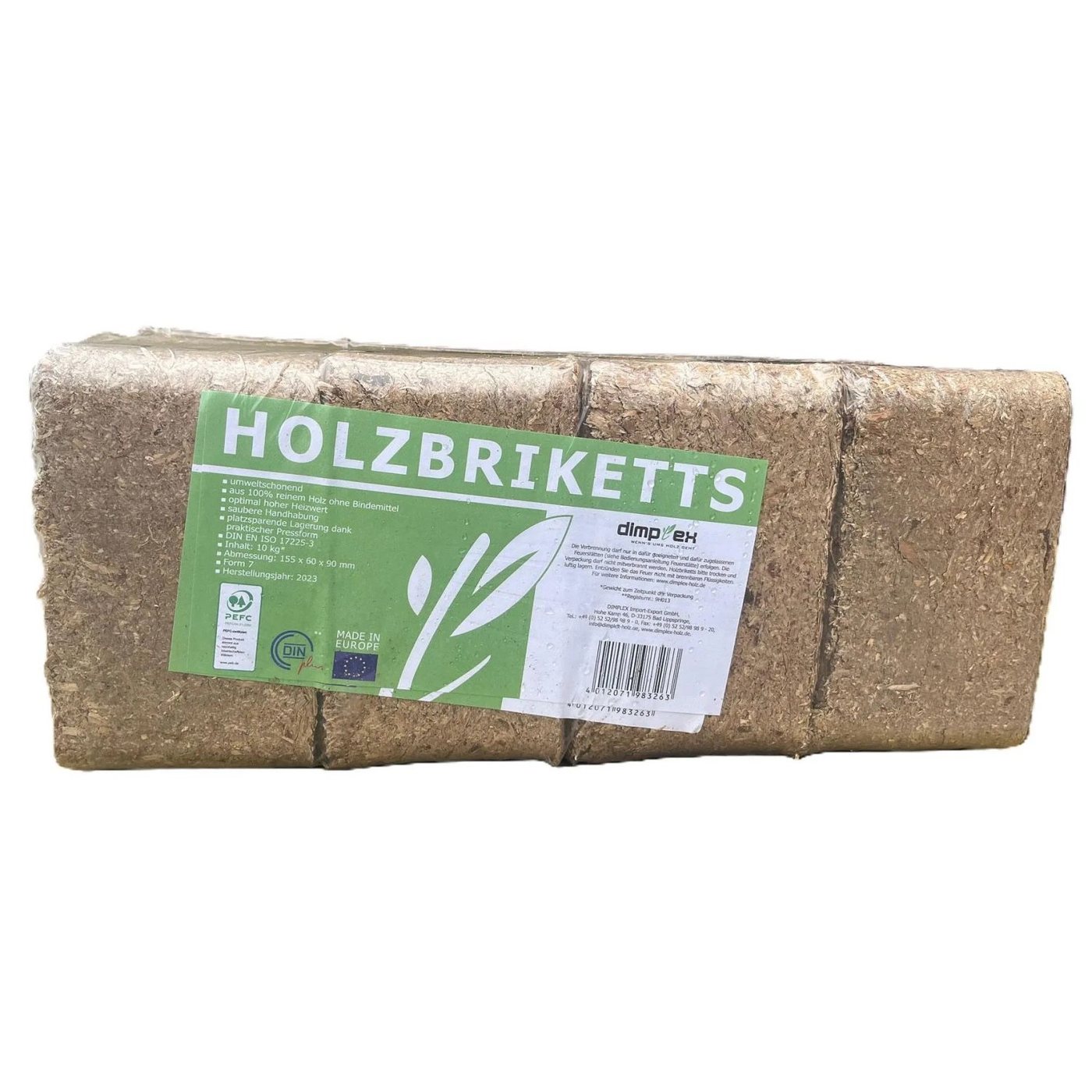 BRYKIET RUF DINPLUS 10 KG
